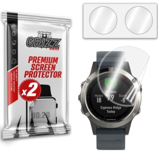 GrizzGlass CeramicFilm Garmin Fenix 5 Plus kerámia kijelzővédő fólia - 2db
