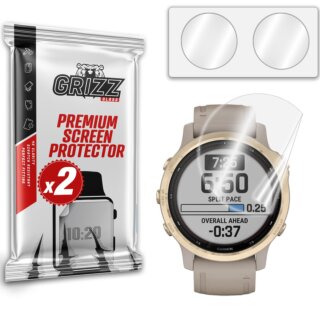 GrizzGlass CeramicFilm Garmin Fenix 6S kerámia kijelzővédő fólia - 2db