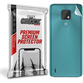GrizzGlass SatinSkin Motorola Moto E7 hátlapvédő fólia - matt
