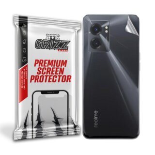 GrizzGlass SatinSkin Realme 10s hátlapvédő fólia - matt