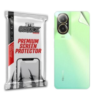 GrizzGlass SatinSkin Realme 12 Lite hátlapvédő fólia - matt