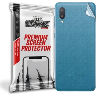 GrizzGlass SatinSkin Samsung Galaxy M02 hátlapvédő fólia - matt