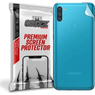 GrizzGlass SatinSkin Samsung Galaxy M11 hátlapvédő fólia - matt
