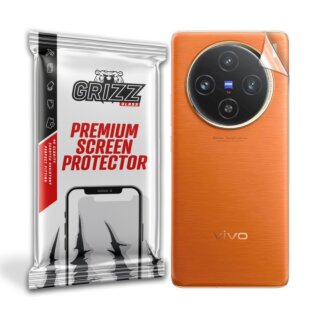 GrizzGlass SatinSkin Vivo X100 hátlapvédő fólia - matt