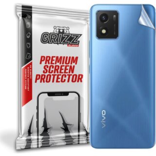 GrizzGlass SatinSkin Vivo Y01 hátlapvédő fólia - matt