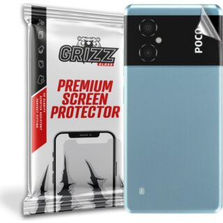 GrizzGlass SatinSkin Xiaomi Poco M4 5G hátlapvédő fólia - matt