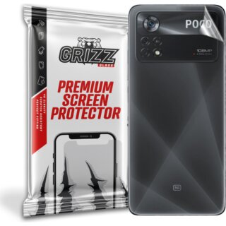 GrizzGlass SatinSkin Xiaomi Poco X4 Pro hátlapvédő fólia - matt