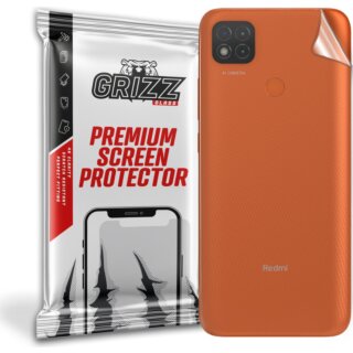 GrizzGlass SatinSkin Xiaomi Redmi 9C hátlapvédő fólia - matt