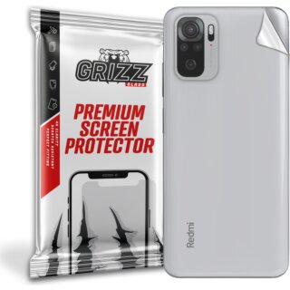 GrizzGlass SatinSkin Xiaomi Redmi Note 10 4G hátlapvédő fólia - matt