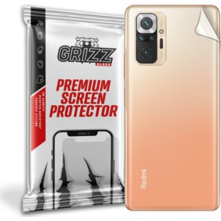 GrizzGlass SatinSkin Xiaomi Redmi Note 10 Pro Max hátlapvédő fólia - matt