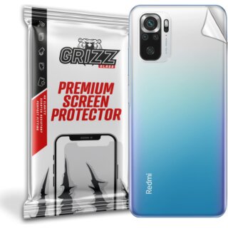 GrizzGlass SatinSkin Xiaomi Redmi Note 10s hátlapvédő fólia - matt