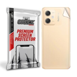 GrizzGlass SatinSkin Xiaomi Redmi Note 12R Pro hátlapvédő fólia - matt