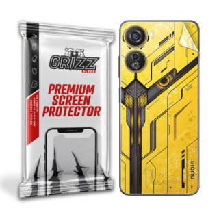 GrizzGlass SatinSkin ZTE nubia Neo hátlapvédő fólia - matt