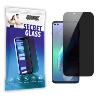 GrizzGlass SecretGlass Motorola Moto G100 5G betekintésgátló kijelzővédő üvegfólia
