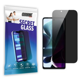 GrizzGlass SecretGlass Motorola Moto G200 5G betekintésgátló kijelzővédő üvegfólia