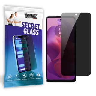 GrizzGlass SecretGlass Motorola Moto G24 betekintésgátló kijelzővédő üvegfólia