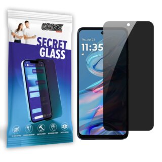 GrizzGlass SecretGlass Motorola Moto G45 betekintésgátló kijelzővédő üvegfólia