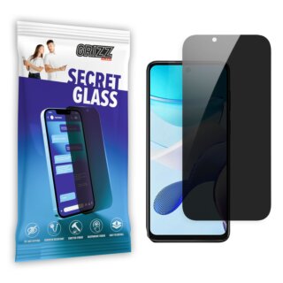 GrizzGlass SecretGlass Motorola Moto G53 betekintésgátló kijelzővédő üvegfólia