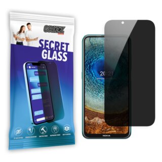 GrizzGlass SecretGlass Nokia X10 5G betekintésgátló kijelzővédő üvegfólia
