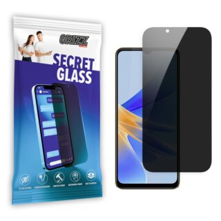 GrizzGlass SecretGlass Oppo A17k betekintésgátló kijelzővédő üvegfólia