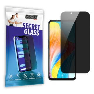 GrizzGlass SecretGlass Oppo A1 betekintésgátló kijelzővédő üvegfólia