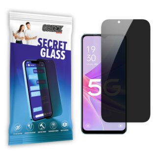 GrizzGlass SecretGlass Oppo A1x 5G betekintésgátló kijelzővédő üvegfólia