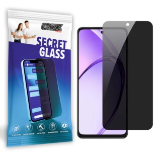 GrizzGlass SecretGlass Oppo A3x 5G betekintésgátló hibrid kijelzővédő üvegfólia
