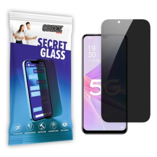 GrizzGlass SecretGlass Oppo A58 5G betekintésgátló kijelzővédő üvegfólia