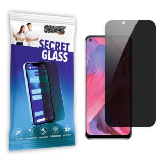 GrizzGlass SecretGlass Oppo A74 5G betekintésgátló kijelzővédő üvegfólia