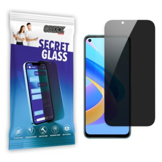 GrizzGlass SecretGlass Oppo A76 betekintésgátló kijelzővédő üvegfólia