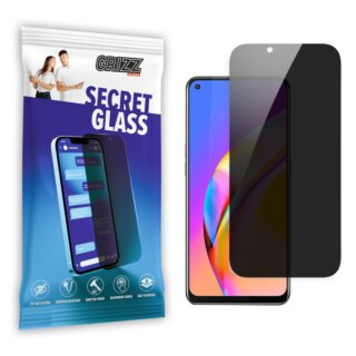 GrizzGlass SecretGlass Oppo F19 Pro betekintésgátló kijelzővédő üvegfólia