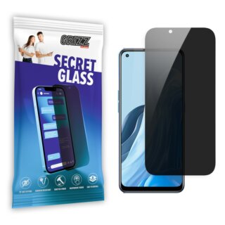 GrizzGlass SecretGlass Oppo Find X5 Lite betekintésgátló kijelzővédő üvegfólia