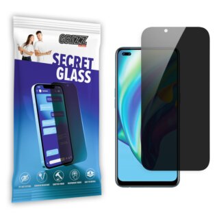 GrizzGlass SecretGlass Oppo Reno 4 Lite betekintésgátló kijelzővédő üvegfólia