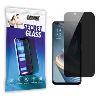 GrizzGlass SecretGlass Oppo Reno 4Z 5G betekintésgátló kijelzővédő üvegfólia