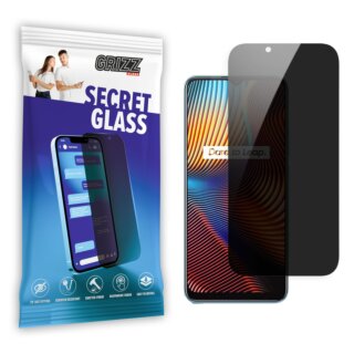 GrizzGlass SecretGlass Realme 7 Pro betekintésgátló kijelzővédő üvegfólia