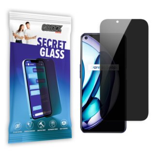 GrizzGlass SecretGlass Realme 8 4G betekintésgátló kijelzővédő üvegfólia