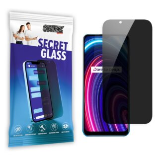 GrizzGlass SecretGlass Realme C25Y betekintésgátló kijelzővédő üvegfólia