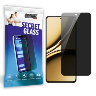 GrizzGlass SecretGlass Realme Narzo 70 Pro betekintésgátló kijelzővédő üvegfólia