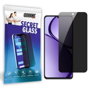 GrizzGlass SecretGlass Realme Narzo N63 betekintésgátló hibrid kijelzővédő üvegfólia