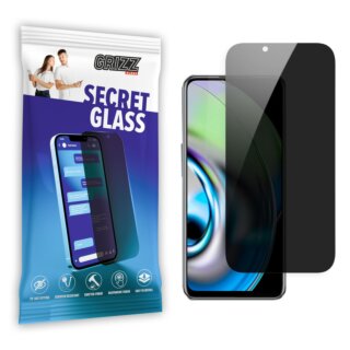 GrizzGlass SecretGlass Realme V23i betekintésgátló kijelzővédő üvegfólia