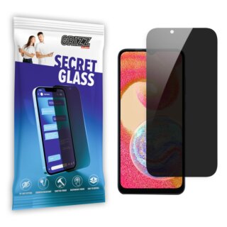 GrizzGlass SecretGlass Samsung Galaxy A04e betekintésgátló kijelzővédő üvegfólia