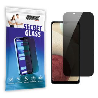 GrizzGlass SecretGlass Samsung Galaxy A12 betekintésgátló kijelzővédő üvegfólia