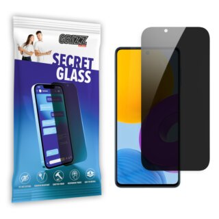 GrizzGlass SecretGlass Samsung Galaxy M52 betekintésgátló kijelzővédő üvegfólia