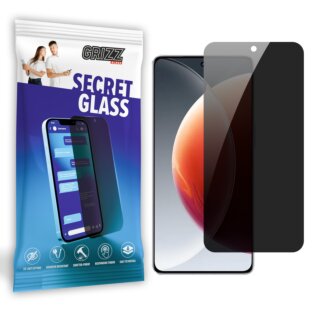 GrizzGlass SecretGlass Tecno Camon 30 Premier betekintésgátló kijelzővédő üvegfólia