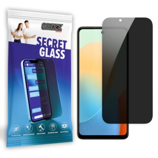 GrizzGlass SecretGlass Tecno Pop 8 betekintésgátló kijelzővédő üvegfólia