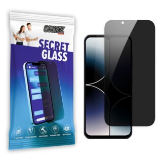 GrizzGlass SecretGlass Ulefone Note 16 Pro betekintésgátló kijelzővédő üvegfólia