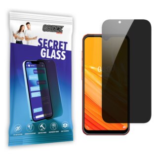 GrizzGlass SecretGlass Ulefone Note 8 betekintésgátló kijelzővédő üvegfólia