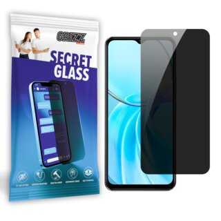 GrizzGlass SecretGlass Vivo T3 Lite betekintésgátló hibrid kijelzővédő üvegfólia