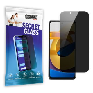 GrizzGlass SecretGlass Xiaomi Poco X3 betekintésgátló kijelzővédő üvegfólia