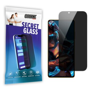 GrizzGlass SecretGlass Xiaomi Poco X5 Pro betekintésgátló kijelzővédő üvegfólia